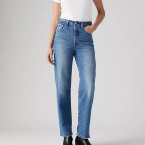 Levi’s ribcage straight ankle jeans